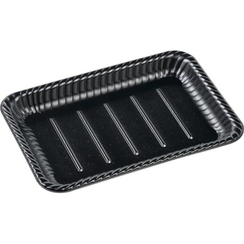 MFPティアラ角皿30−21本体 D黒W 8セット