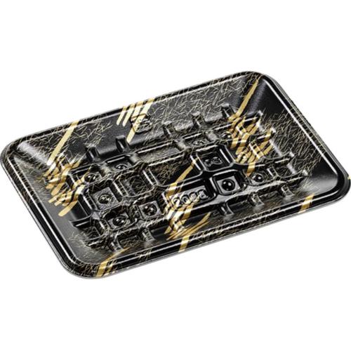 鮮魚トレー H−2028 ささやま黒金S ×21