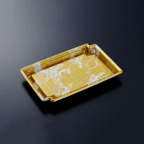 刺身容器CFかく鉢24−16みずえ金−BK身×12