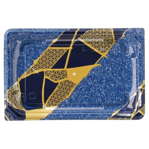 四季皿2−4 本体 金継ぎ紺 12セット