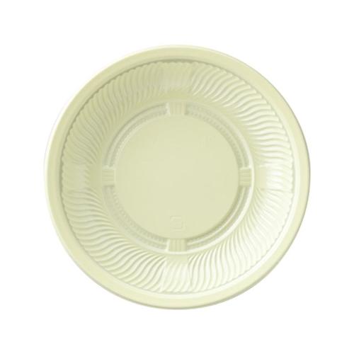 軽食容器MSD−ランチ丸18本体Dクリーム×18