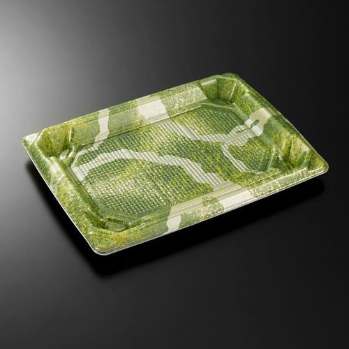 刺身容器 四方盛24−17 土岐GN 身 ×12