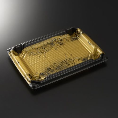 刺身容器 四方盛24−17 永徳BK 身 ×12