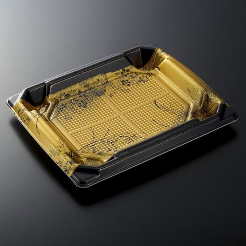 刺身容器 四方盛20−17 永徳BK 身 ×12