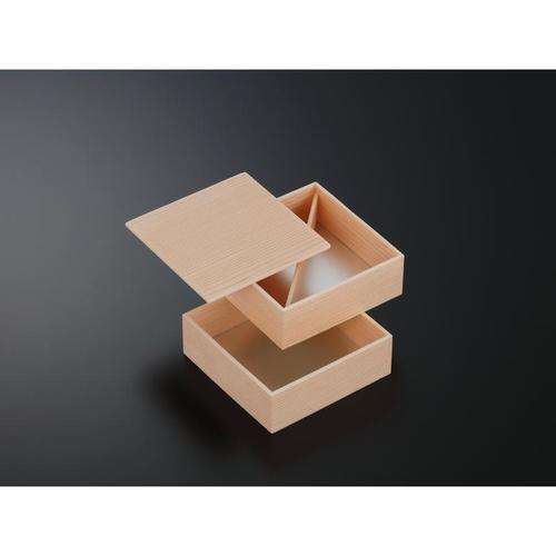 木目4.5寸角二段 共蓋 上段斜仕切 18セット