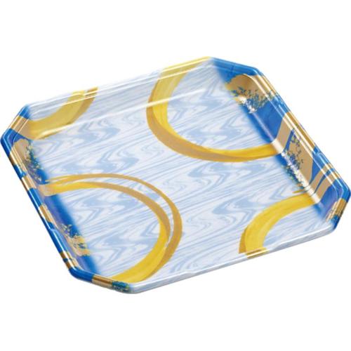 発泡トレー しゃぶしゃぶ5人浅LS 円熟青 ×6