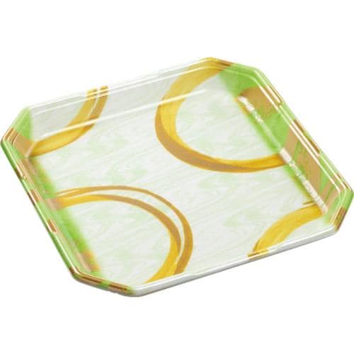 発泡トレー しゃぶしゃぶ5人浅LS 円熟緑 ×6