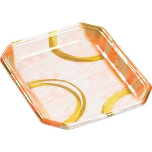 発泡トレーしゃぶしゃぶ長2.5人浅LS円熟橙×18