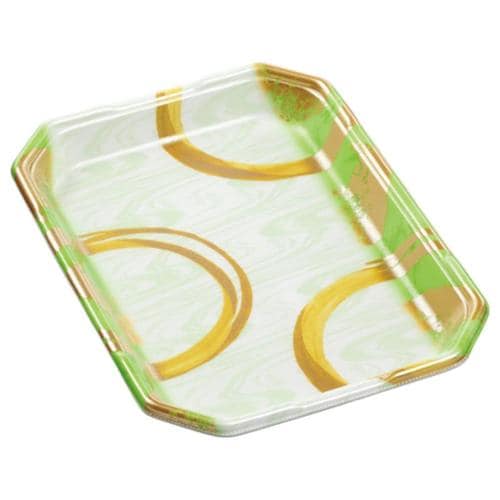 発泡トレーしゃぶしゃぶ長3.5人浅LS円熟緑×12