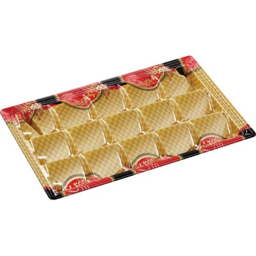 刺身容器 長角鉢37−24盛台TZ 花明り金×12