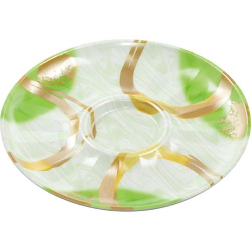 発泡トレー しゃぶしゃぶ255 本体 円熟緑 ×8