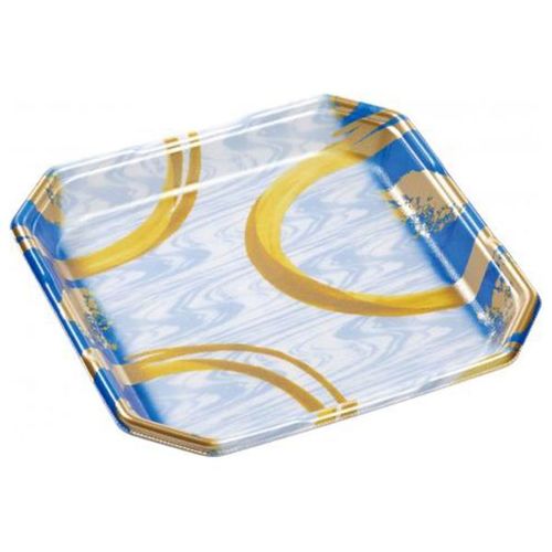 発泡トレー しゃぶしゃぶ3人浅LS 円熟青 ×8