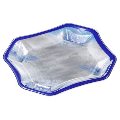 鮮魚トレー 美彩18−16 本体 氷雲青 ×20