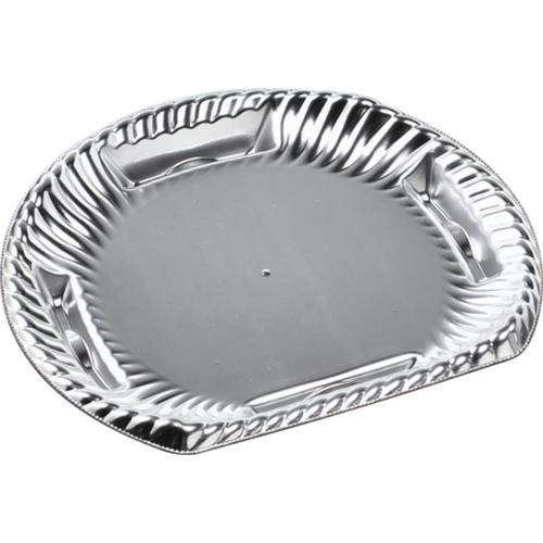 ティアラ半月皿24−21 本体 銀 12セット