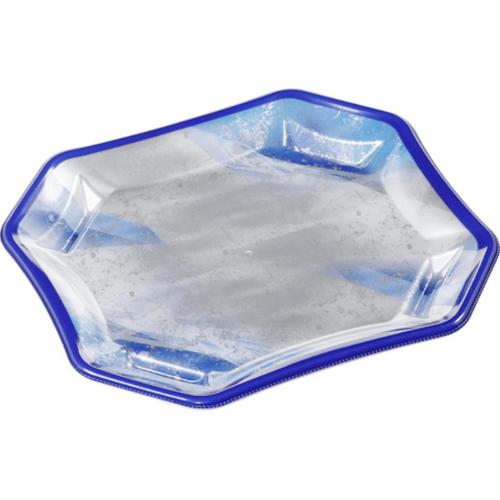 刺身容器 美彩24−21 本体 氷雲青 12セット