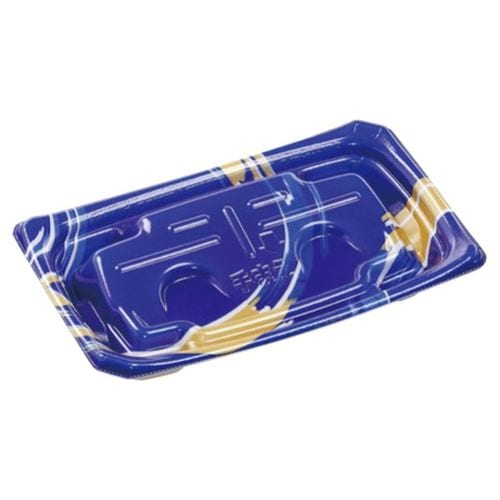 刺身容器Uステージ20−12−1盛台荒海紺金×20