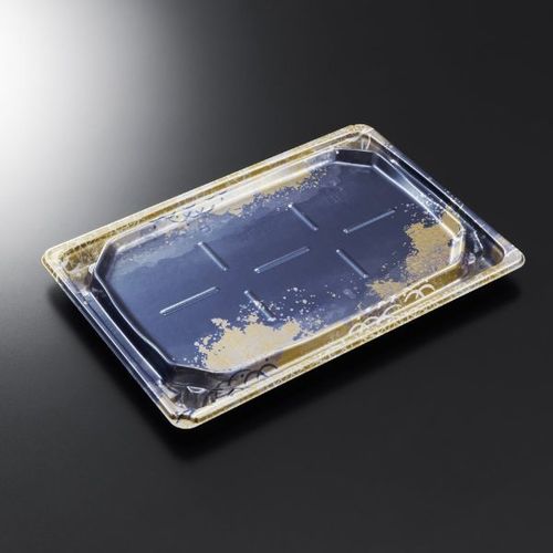 刺身容器BCF宝台25−17渚DB−BK身×8