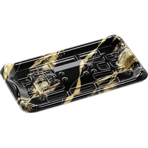 鮮魚トレー YN10−19 天川黒金 18セット