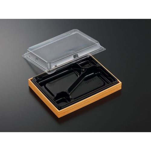 弁当容器CWA22−17C黒赤杉 11セット