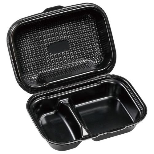 軽食容器 DLVボーノ23−16−1 黒W ×13