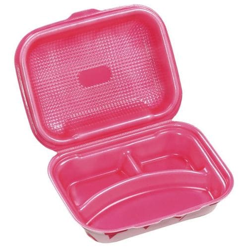 軽食容器DLVボーノ23−18−1ハートピンク×6