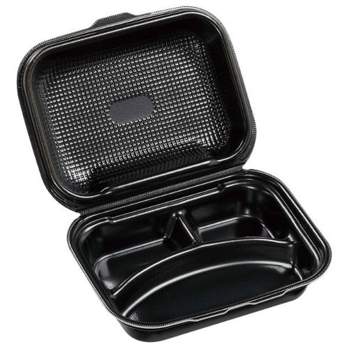 軽食容器 DLVボーノ23−18−1 黒W ×6