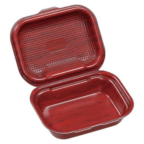 軽食容器 DLVボーノ20−15 渋木目W ×8