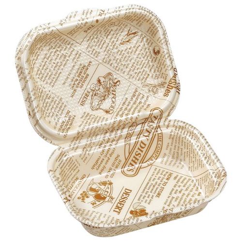 軽食容器 DLVボーノ20−15 タイムス茶W×8