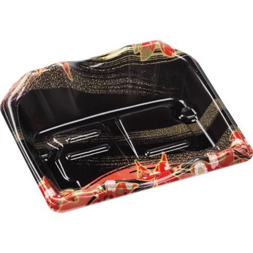 刺身容器 豊山20−17 本体 風花赤 18セット