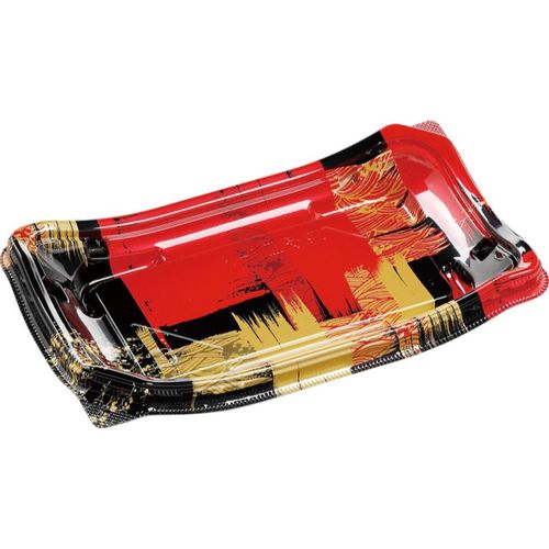 四季皿1−3 本体 角紋赤 20セット