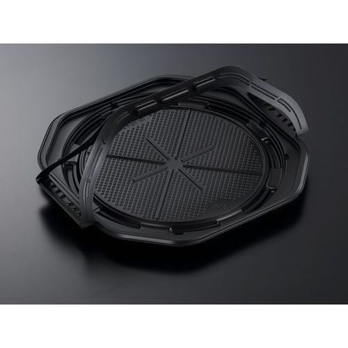 寿司容器 CT WRP 10インチ BK 身 L