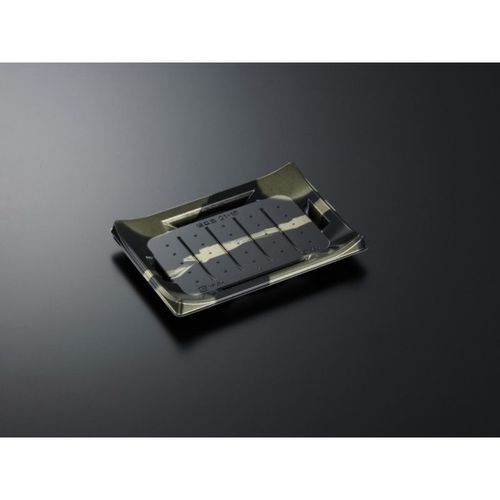 HS波ね皿21−15壮月BK−BK 身 12セット