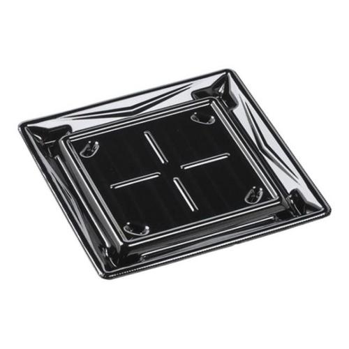 刺身容器 Sステージ19−19本体 エコ 黒×12