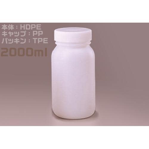Jボトル丸型広口2L 滅菌済 (36本入)