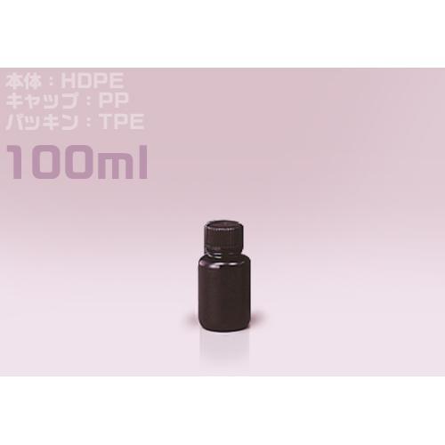 Jボトル丸型細口遮光100ml滅菌済 200本入