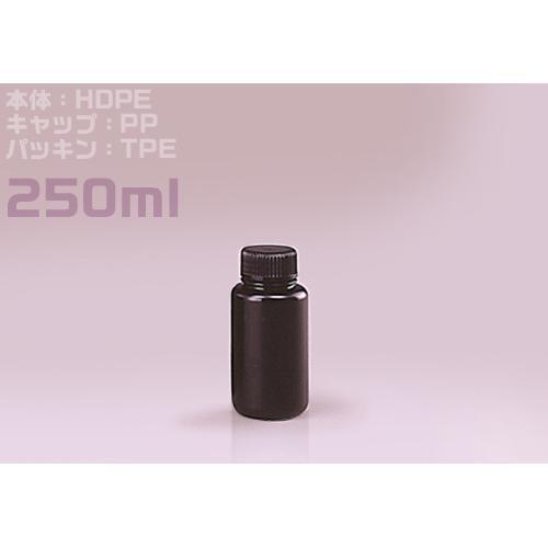 Jボトル丸型広口遮光250ml滅菌済 200本入