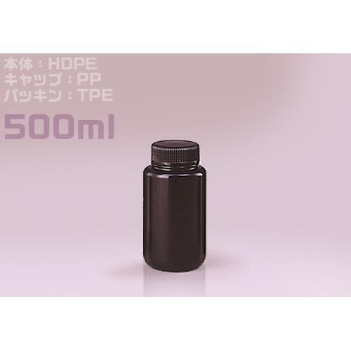 Jボトル丸型広口遮光500ml滅菌済 100本入