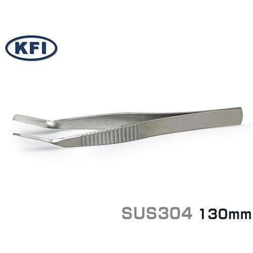 カッティングピンセット120mm 太 550012