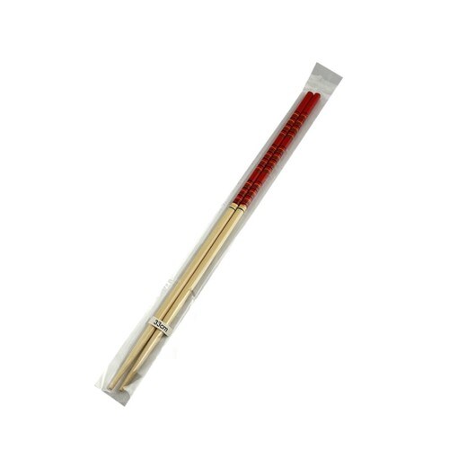 竹製歌舞伎菜箸26−459−1433cm18セット