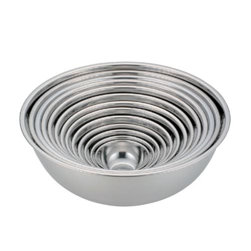 18−8 厚手ミキシングボール 24.5cm