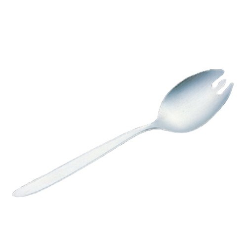 18−8 抗菌給食スプーン 先割穴無 6セット