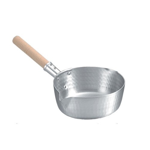 アルミ雪平鍋カラス口左手用16.5cm2セット