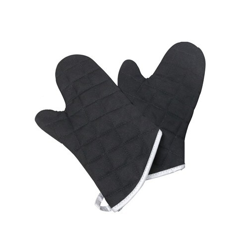 耐熱オーブンミット 13インチ黒(2枚1組)
