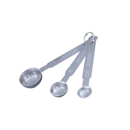 18−8厚口計量スプーン 3本組 2セット