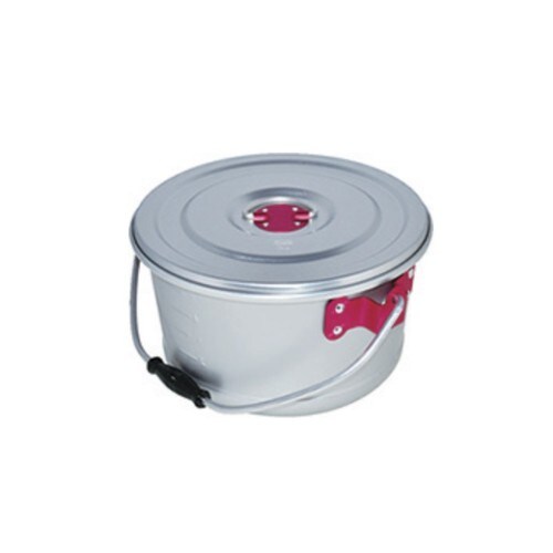 TMC色別食缶シルバーアルマイト TS−6L赤