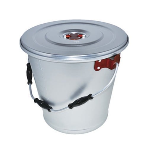 TMC色別食缶シルバーアルマイト TS−16L茶