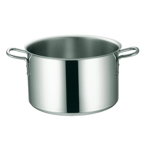 3層鋼クラッド半寸胴鍋27cm(10.0L)