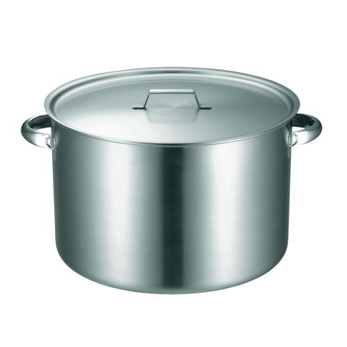 KO19−0電磁対応IH半寸胴鍋(蓋付)36cm