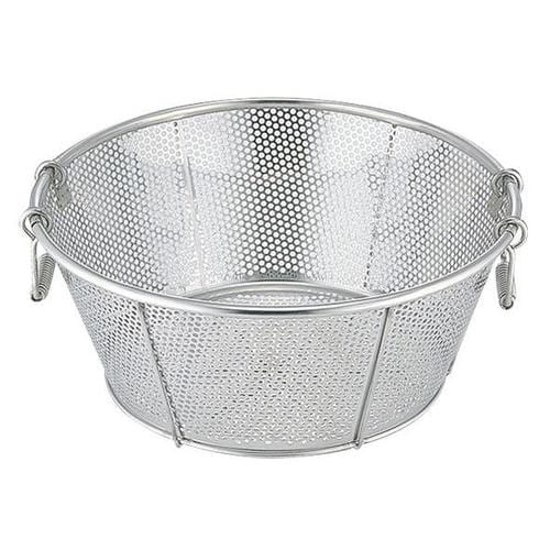 BK18−8パンチング浅型ざる42cm穴径φ3mm