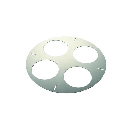 寸胴鍋用てぼ板42cm用φ4104穴